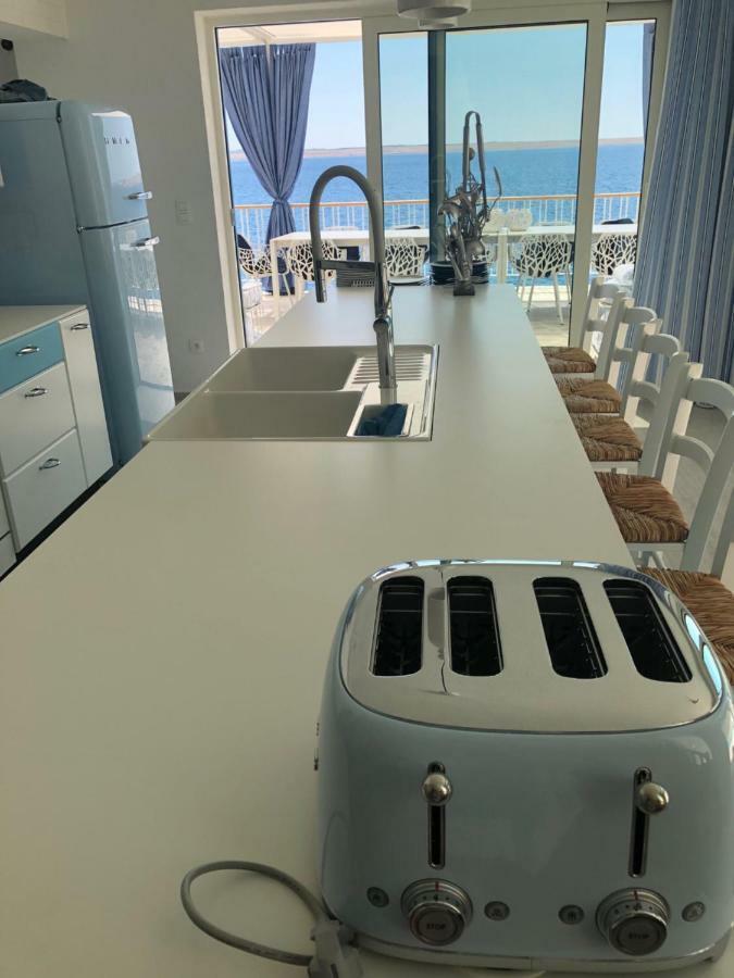 Villa Beline Direct Aan Zee, Verwarmd Zwembad En Sauna Tribanj-Kruscica Εξωτερικό φωτογραφία