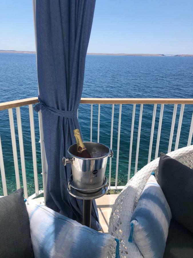 Villa Beline Direct Aan Zee, Verwarmd Zwembad En Sauna Tribanj-Kruscica Εξωτερικό φωτογραφία